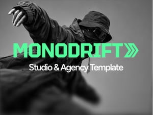 Monodrift Template preview